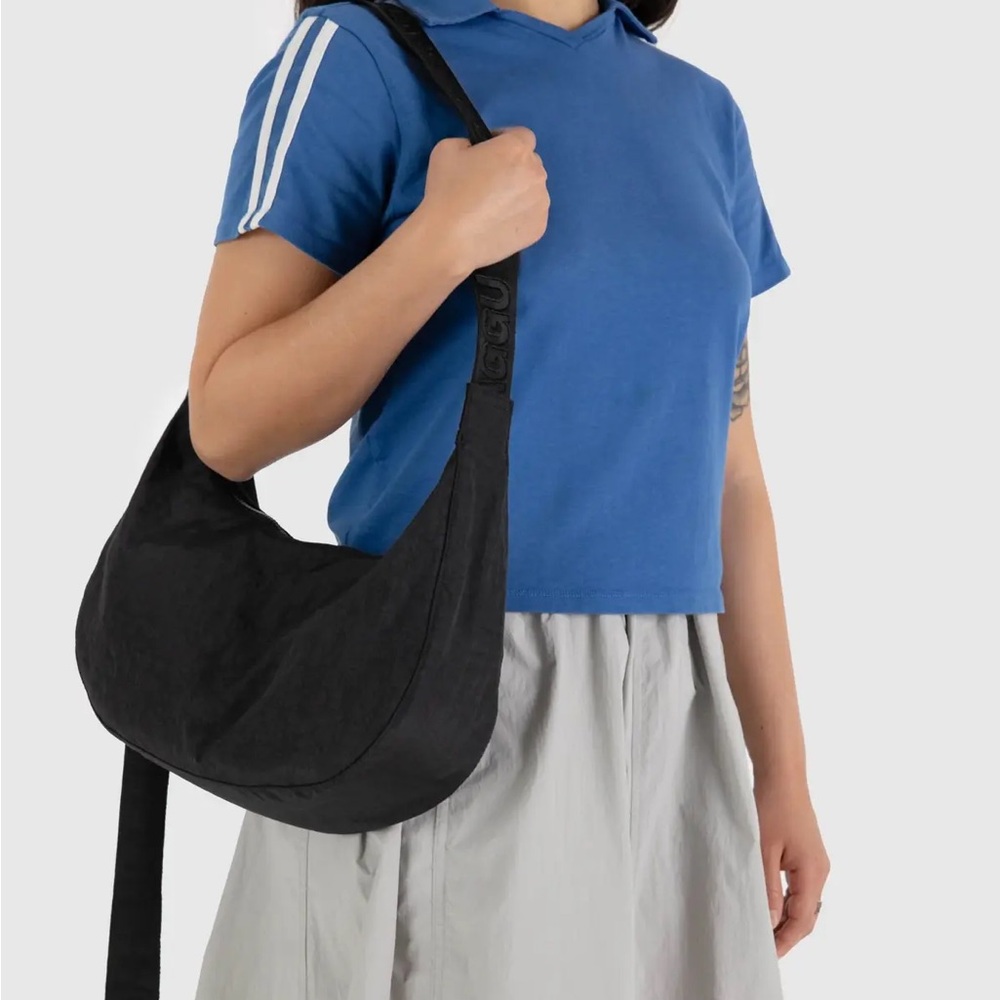 Black Baggu Crescent Bag